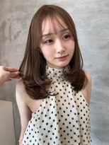 エリン ヘア(ELIN hair.) 透明感ベージュカラー/天神/今泉/レイヤーカット