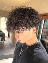 メンズサロン アネロ 名駅(Men's salon anhelo)&nbsp;波巻きパーマ×プードル×シャドウパーマ×スパイラルパーマ