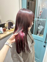 hyon myon/RISEbyREVO 綾瀬店【ヒョンミョン】&nbsp;ハッシュカット/デザインカラー/グレージュ[綾瀬駅/韓国ヘア]