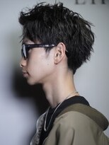 ドーバー 中野(Dover)&nbsp;key ツイストパーマ　メンズ　かきあげ　大人