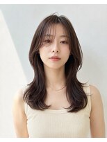 フィールヘアー 樟葉店(Feel hair)&nbsp;洗練された小顔映えセミロングカット×髪質改善トリートメント