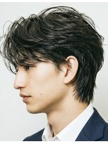 リベルテ エッジ(Liberte EDGE)&nbsp;堀江/曲がる縮毛/ブリーチ/メンズカット/フェザー/眉