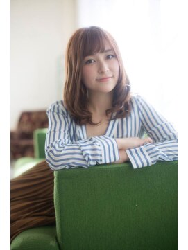 フォルテ 藤枝エピ店 大人シフォン内巻きワンカールスタイル