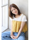 ナチュラルストレートボブ
