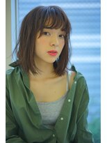 ヴァンクシー バイ ルナ(VANKCY by Luna) 30代40代 透明感 ひし形 簡単 時短 ニュアンスウルフボブ 登戸