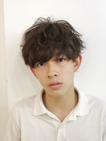 フィフス(fifth) マッシュウルフコンマヘア ツーブロック ツイストパーマ