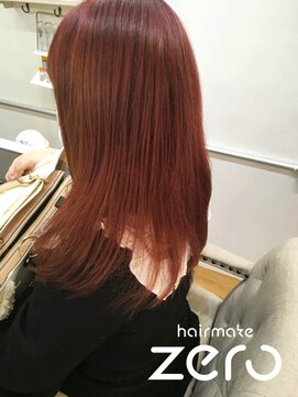 ヘアメイクゼロ 坂戸駅前店(hairmake zero) ティントバー　ベリーベリーピンク