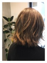 エイト 金沢店(EIGHT kanazawa)&nbsp;【EIGHT金沢】お客様スタイル_デザインカラー_ミディアム