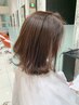 【大人女性に人気】カット+白髪染め ¥6310 トリートメント付き