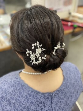 ヘアーステージブルーム(HAIR STAGE BLOOM) 結婚式ギブソンタック