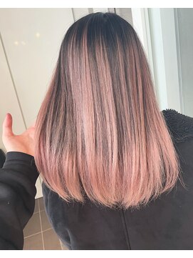 アライブ ハラジュク(ALIVE harajuku) 【ALIVE】ピンクバレイヤージュ