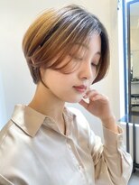 シータ(sheta)&nbsp;【表参道sheta/中澤】フェザーバングマッシュショートミニボブ