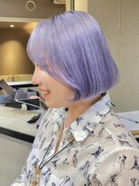 ベレーザ 渋谷(BELEZA)&nbsp;ba547_ベビーバングニュアンスカラーボブルフ内巻きワンカール