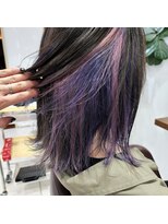 エピ(epi)&nbsp;パープルベース２トーンインナーカラー