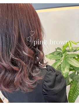 オールマイティービューティーモア(ALLMYTEA Beauty more+) ピンクカラー×髪質改善