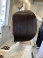 プリームヘアーホワイト(Pleame hair WHITE) 前下がりボブ☆