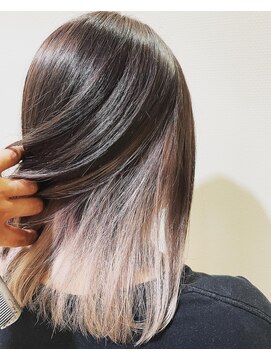 フィックスヘアー なんば(FIX-hair) インナーカラー/アッシュ/ペール系