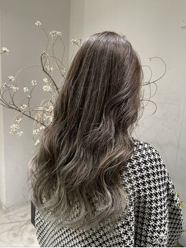 サルファ ヘアデザイン 名古屋 丸の内(S.ALPHA HAIR DESIGN) ホワイトバレイヤージュ