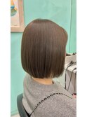 切りっぱなしボブ