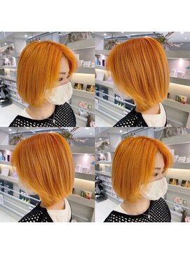 キジ(KIJI) ★キャロットオレンジ×外国人風カラー★