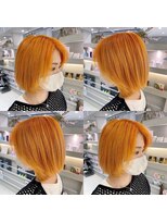 キジ(KIJI) ★キャロットオレンジ×外国人風カラー★