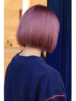 ヘアーサロン ビー(hair salon b.)&nbsp;ボブ/ミニボブ/ピンク/ダブルカラー/ブリーチオンカラー