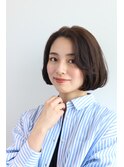 【目黒美容室】大人のワンカールボブ