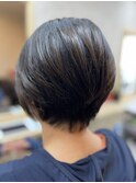 夏用ショートボブ
