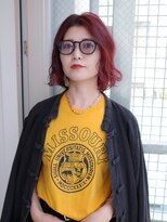 ヨー(Yoh-)&nbsp;【ボブパーマ/阿部達哉】ミニボブ/大人ヘア/ピンクブラウン