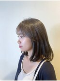 艶髪を叶えるオリーブアッシュカラー