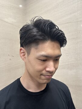 ヒロギンザ 田町店(HIRO GINZA) ツーブロ前あげショート