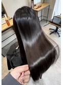 美髪ストレート