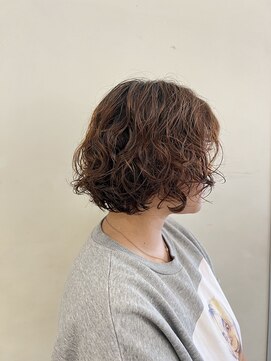 マカロンコワフュールドウシワカマル(macaron coiffure de ushiwakamaru) ボブパーマ