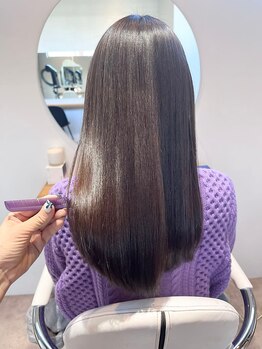 イニー(YNNIE)の写真/《酸性ストレート》《酸性縮毛矯正》取扱店舗♪♪《カット+酸性縮毛矯正¥12000》【酸性パーマ】もご用意！