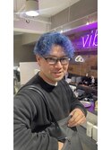 メンズ　ブリーチカラー