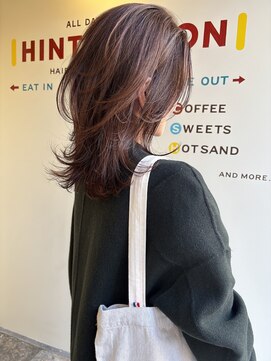 ヒントステーション(HINTSTATION) 〈浅草 半個室〉ラフレイヤー/ピンクブラウン