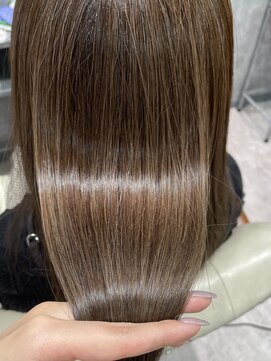 フォンド 津田沼(fond.) 着物/フェミニンロング/似合わせカット/津田沼/韓国/顔周り/艶髪