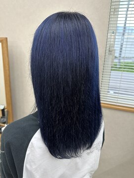 ブレストハコダテ(BLESSED HKD) ハイライトカラーミルクティーベージュケアブリーチダブルカラー