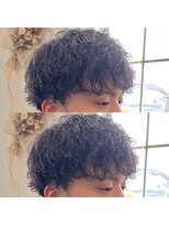 髪屋 紬 メンズ/メンズパーマ/メンズカット/波巻きパーマ