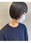 姫カット×ミニボブ