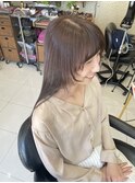 トステア髪質改善、カットレイヤーシャギー韓国風に触覚流しもOK