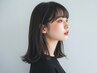 カット＋前髪・顔周り縮毛矯正★COTAシャンプースパ　定価￥18500→￥14200