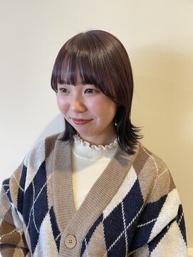 ソイルアヴェダ(Soil AVEDA) 切りっぱなしボブ