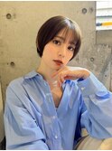大人マッシュショートボブ