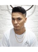 爽やかフェード刈り上げスタイル