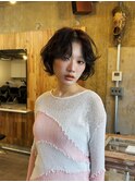 レイヤーボブ/ボブパーマ/ニュアンスパーマ/20代30代