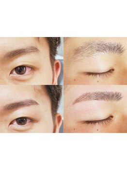 イイ男の共通点は「身だしなみの清潔感」骨格に合わせた黄金比と自眉を活かしたお好みのデザインで印象UP↑