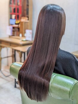 髪のエステ専門店 グリュック(gluck)の写真/髪質改善ヘアエステでダメージを抑えながらうる艶髪に＊[関目/トリートメント/縮毛矯正/白髪染め/髪質改善]