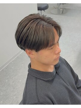 ブライト(BRIGHT) ニュアンスパーマセンターパート