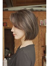 ノラ カマクラ(NORA kamakura) 細めハイライト/地毛ハイライト/白髪ぼかしハイライト